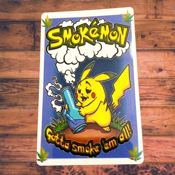 Smokemon Pokémon Pikachu Novelty Magnet - Picture 1 of 2